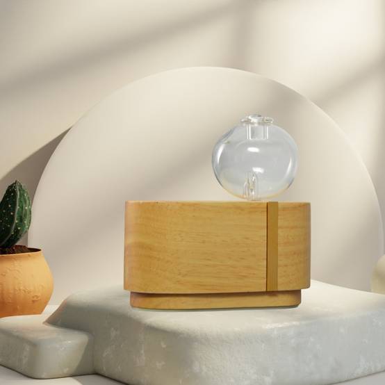 Zen'Arôme Diffuseur d'Huile Essentielle par Nébulisation Cimia - Diffuse à Froid - Idéal pour l'Aromathérapie - Puissance Ajustable - Image 1