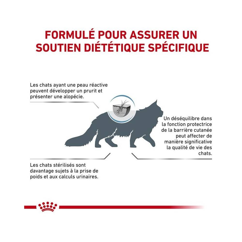 Royal Canin - Croquettes chat VETERINARY CAT SKIN COAT - Royal Canin 3,5 kg - Image 5