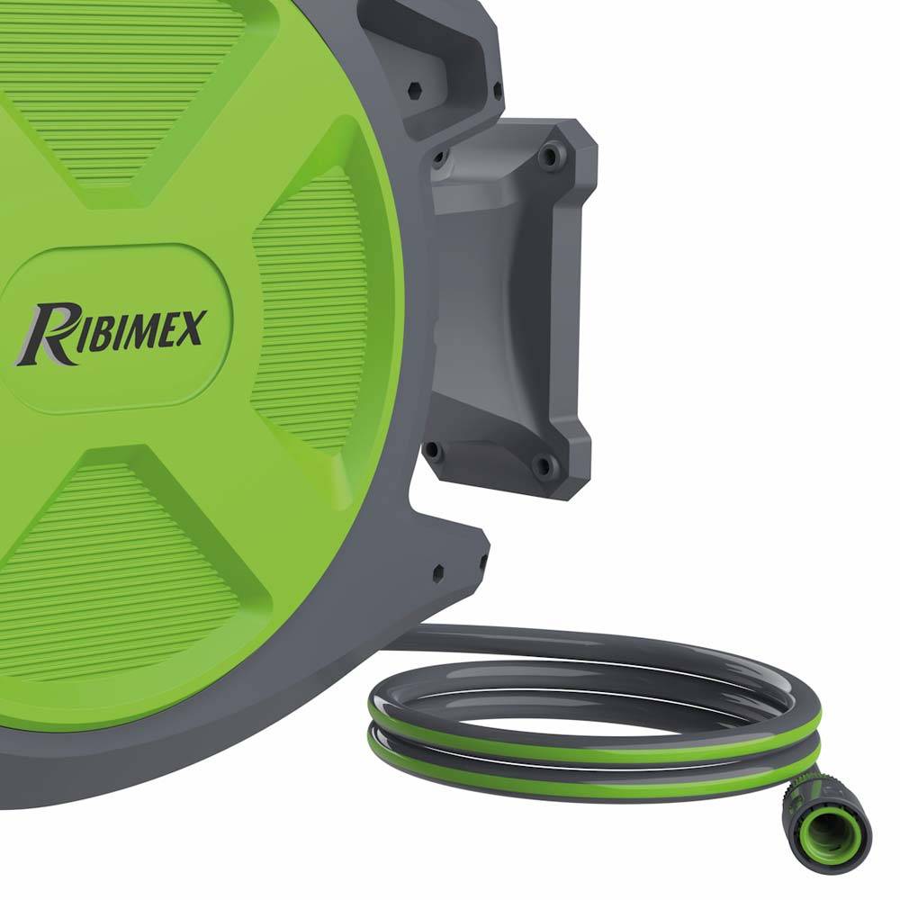 Ribimex - dévidoir ACQUAROLL40+ AUTO, 40 mètres de tuyau diamètre 12,5mm - Image 4
