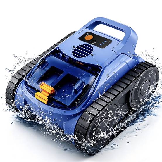 Robot nettoyeur automatique sans fil SEAUTO SAT20PRO, navigation intelligente, haute aspiration, longue autonomie pour piscine jusqu'à 200m² - Image 2