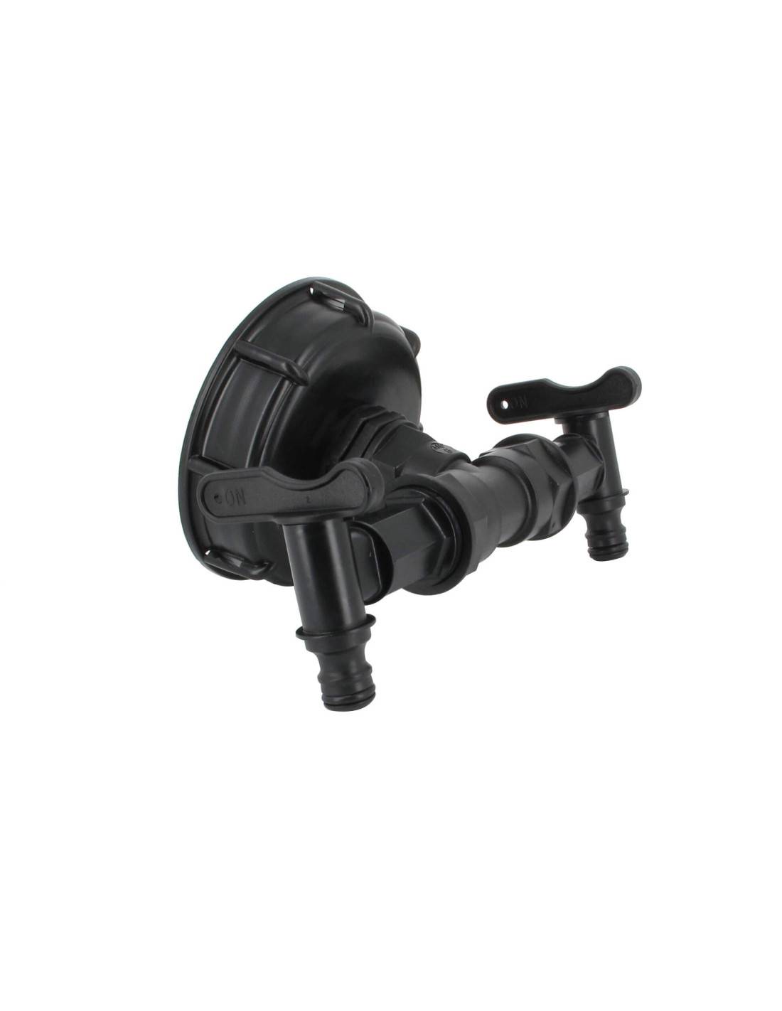 Raccord cuve eau S100X8 - 2 Robinets avec Nez (type Gardena) - Image 3