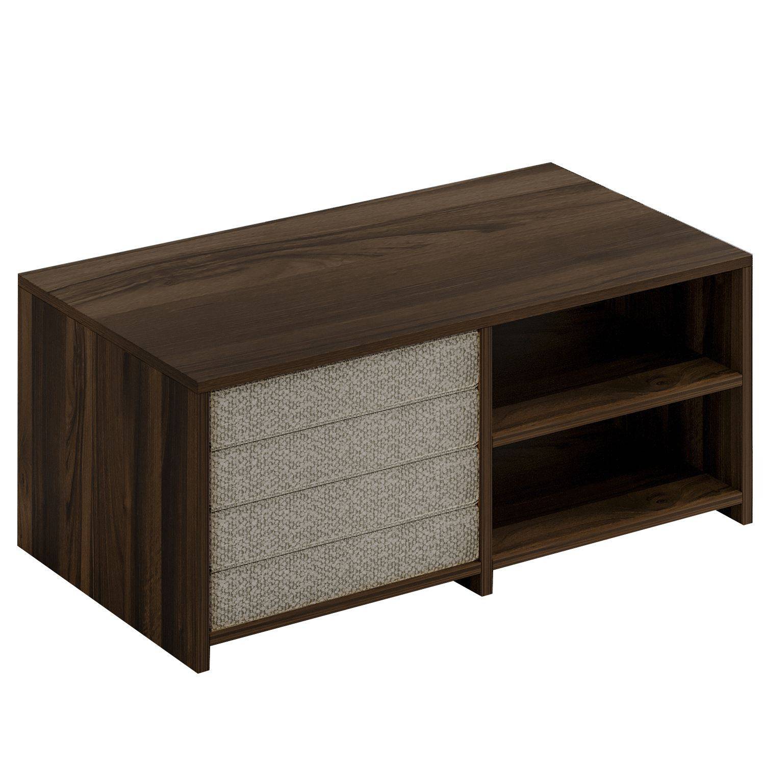 Habitat Et Jardin - Table Basse En Bois "gord" - 90 X 45 X 44 Cm - Marron -hanah Home - Image 1