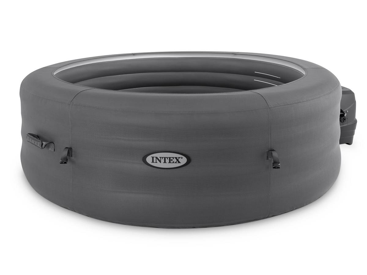 Kit spa gonflable Intex PureSpa Access rond Bulles 4 places + Kit d'entretien + Porte-verre - Image 7