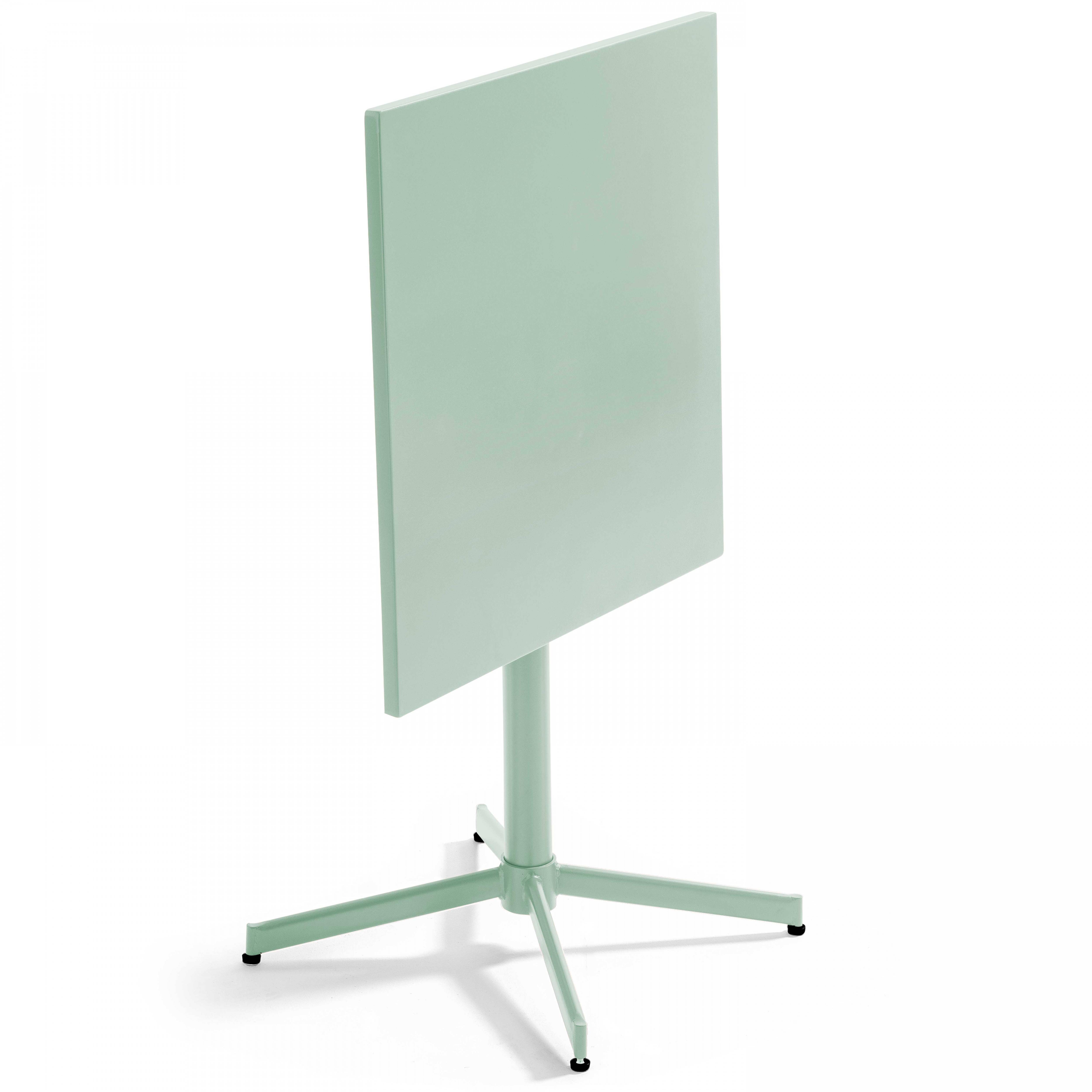 Oviala - Ensemble table inclinable de jardin et 2 chaises vert sauge Palavas - Oviala - Image 3