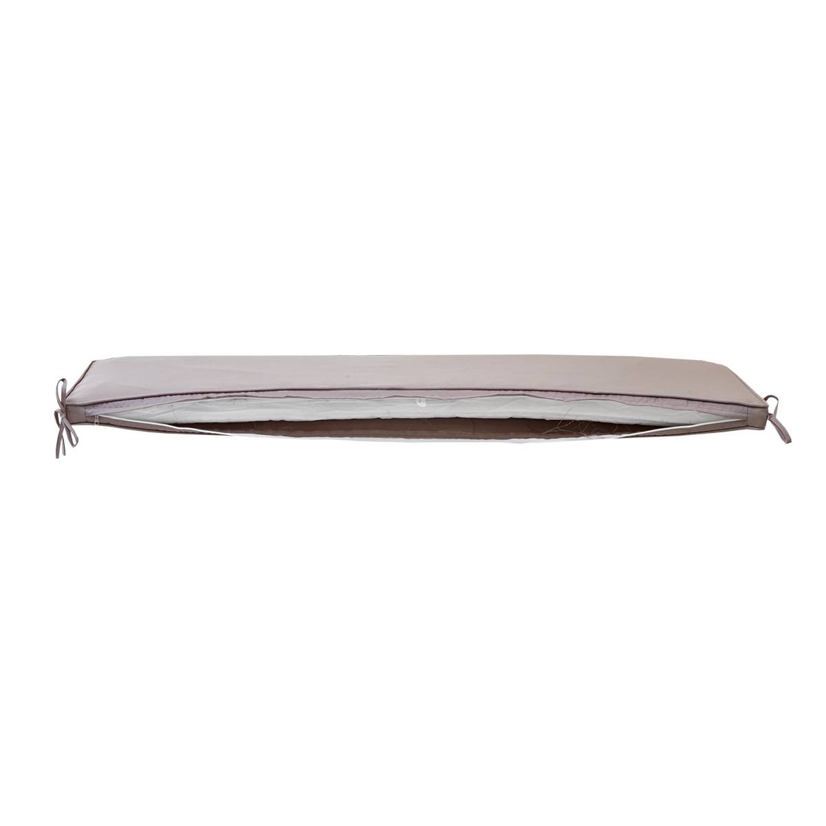 Teck'Attitude - Coussin taupe pour banc Marlborough - TECK'Attitude - Image 3