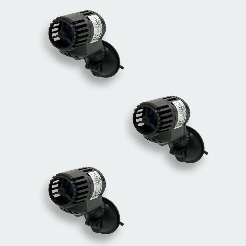 Lot de 2 Pompes De Brassage, 3000 l/h, Avec Ventouse, Aquarium