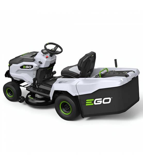 Tondeuse tracteur à batterie EGO, Coupe 98 cm, Bac grande capacité, 4 batteries 10Ah et chargeur 1600W - TR3801E-B - Image 5