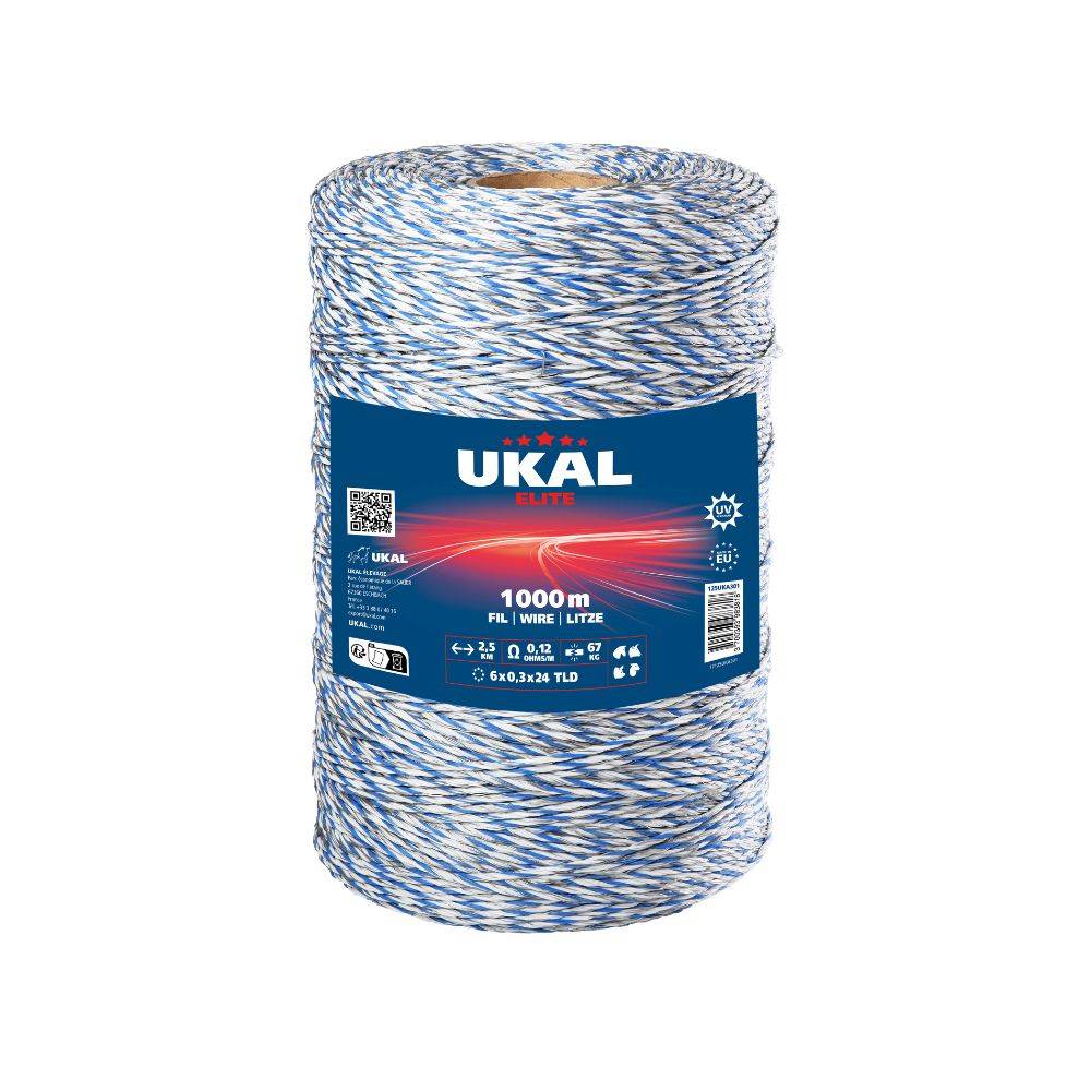 Ukal - Fil blanc et bleu ELITE 1000m UKAL - Image 1