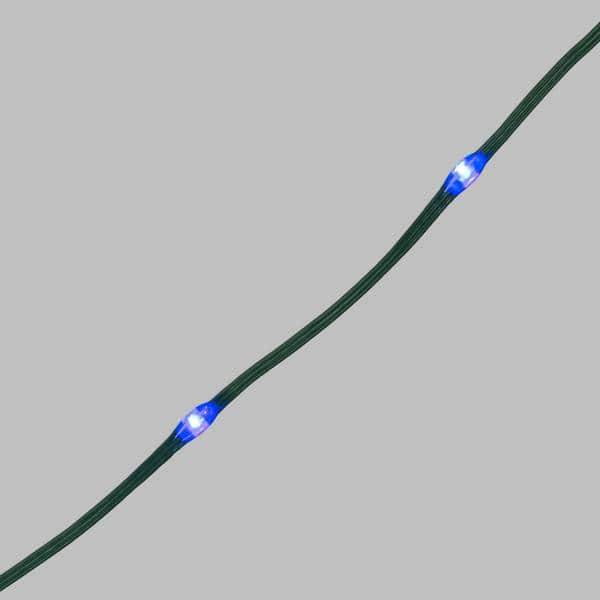 Lotti - Guirlande lumineuse gouttes 30m 400 LED haute luminosité bleu 8 modes lumière câble vert IP44 Lotti - Image 5