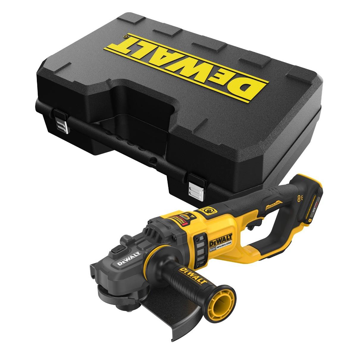 Meuleuse 230 mm DEWALT XR FLEXVOLT 54V 3Ah Li-Ion Brushless - Sans batterie, ni chargeur - DCG460NK-XJ - Image 1