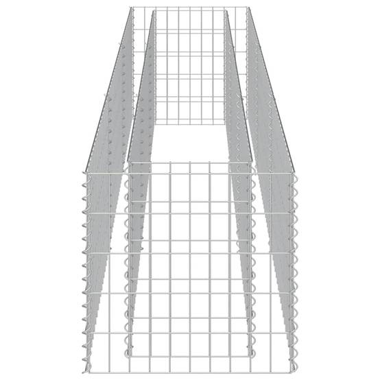 Vidaxl - Lit surélevé à gabion Acier galvanisé 270x50x50 cm vidaXL 143563 - Image 7