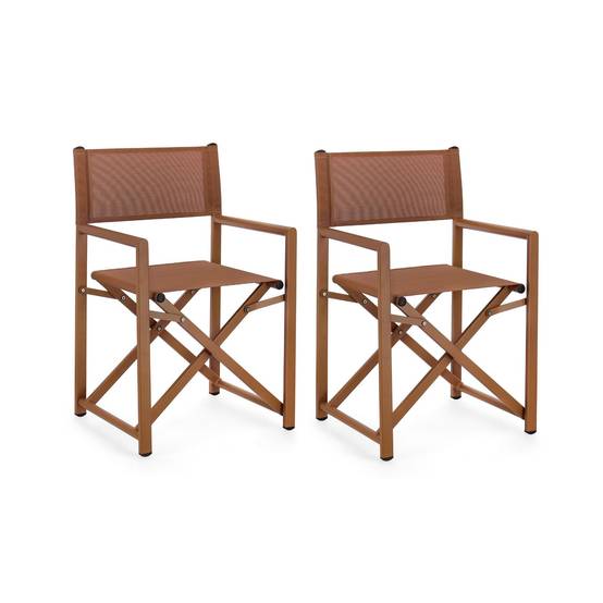 Autre - Chaises de metteur en scène pliables d'extérieur (lot de 2) - CABOURG - Image 1
