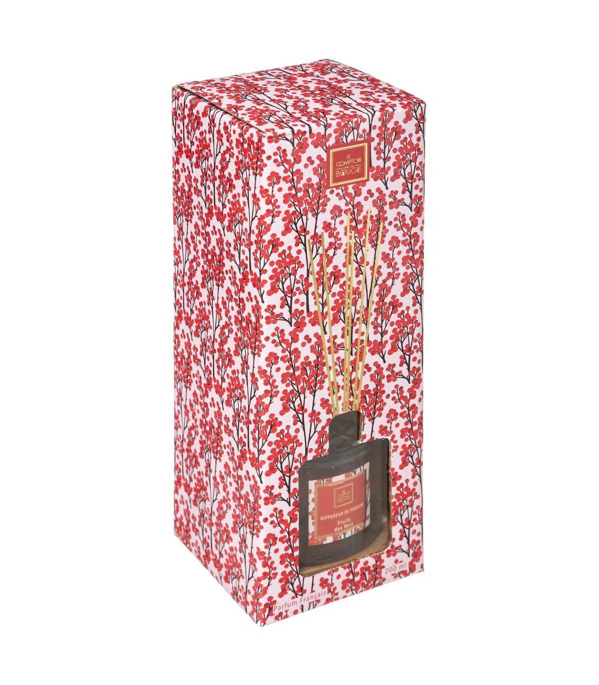 Diffuseur de parfum Fruits des bois 200 ml avec 6 Bâtonnets - Image 2
