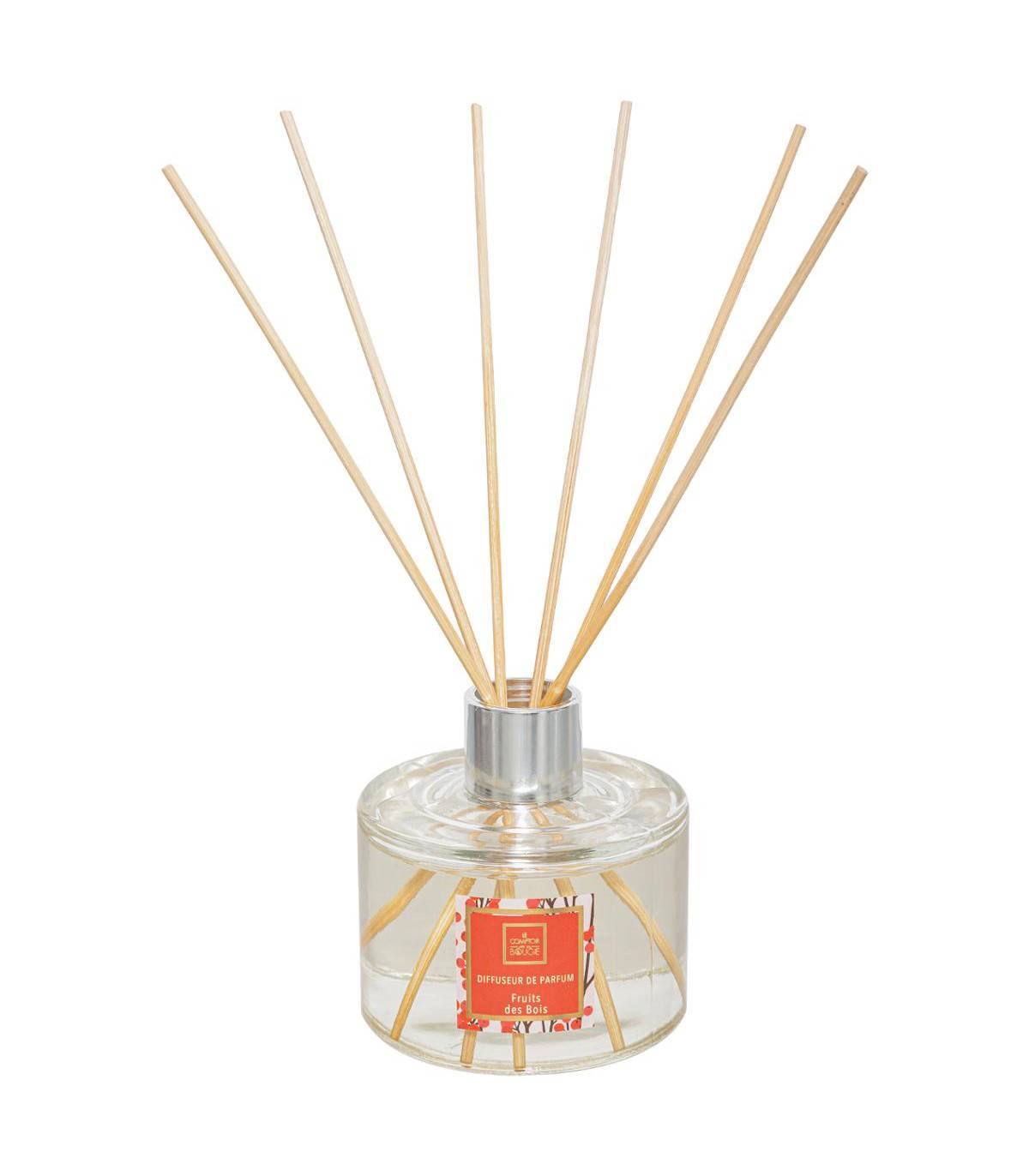 Diffuseur de parfum Fruits des bois 200 ml avec 6 Bâtonnets - Image 1