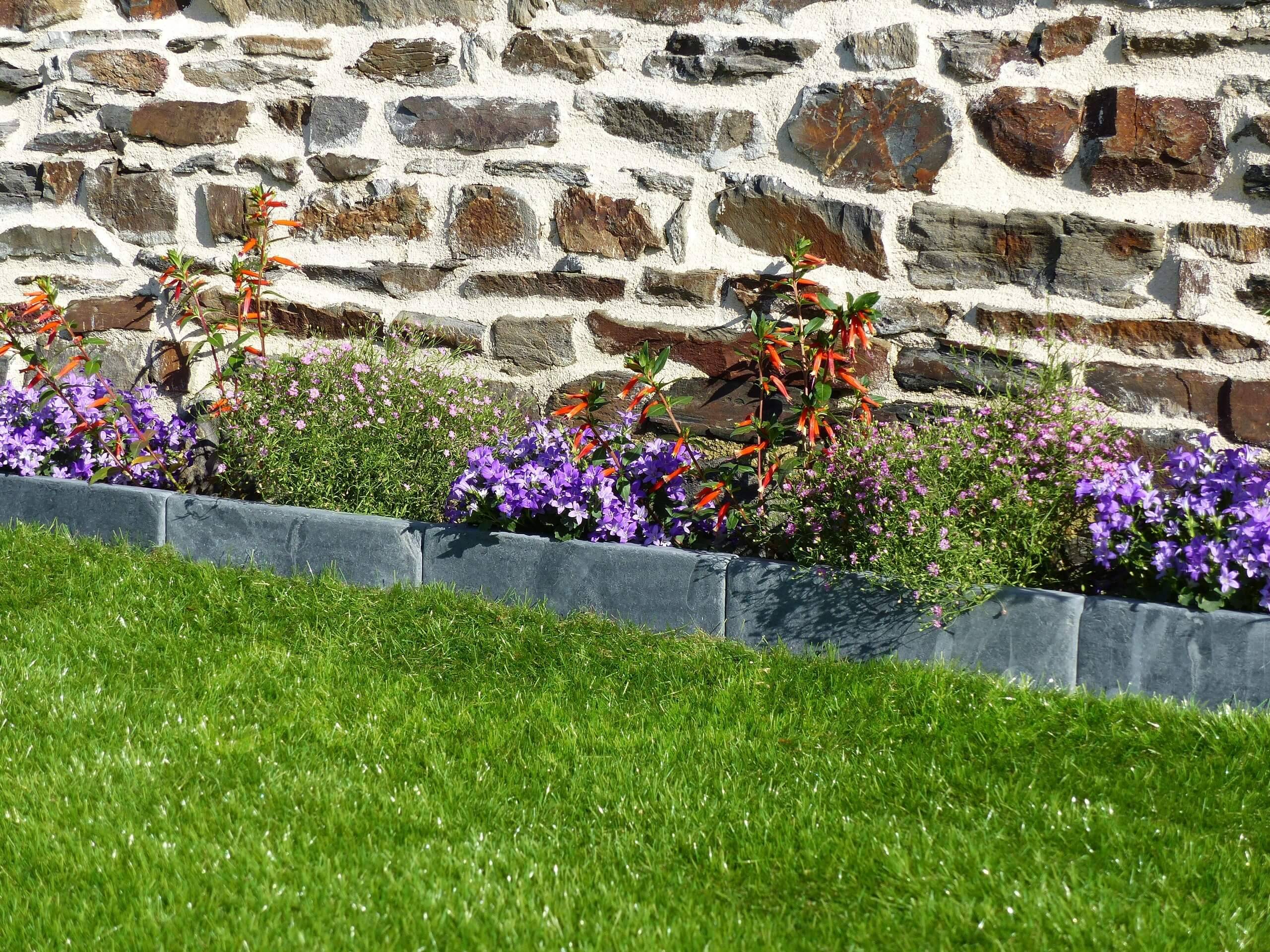 Bordure Ardoise Patinée 30 cm - Pack 70 pièces - 21 mètres - Image 4