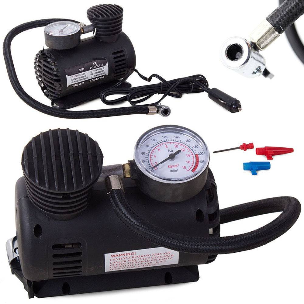 Mini compresseur compresseur pompe de voiture 12v - Image 1