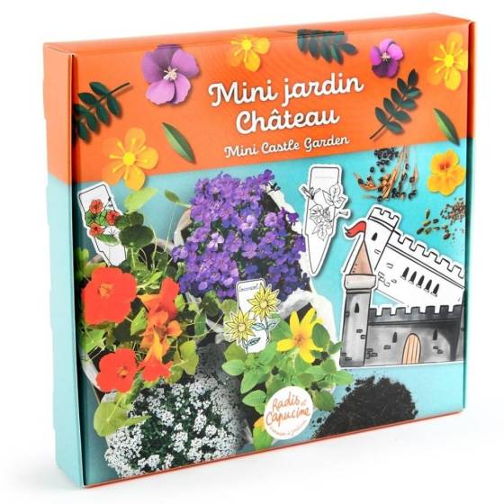 Radis et Capucine - Radis et Capucine - Mini jardin de châteaux à décorer - Image 1