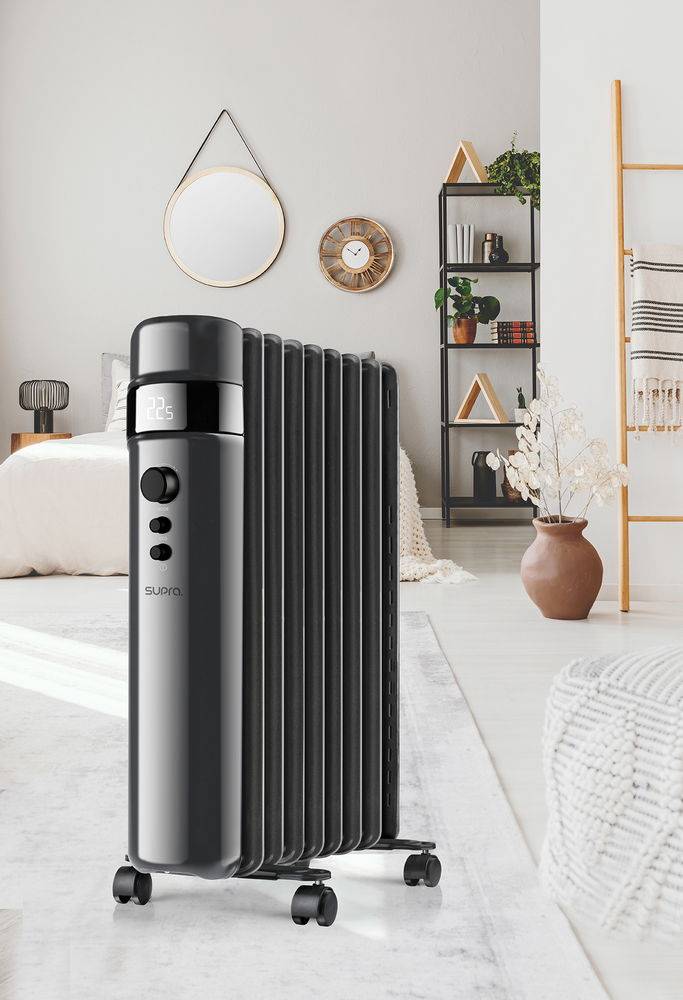 Supra - Radiateur bain d'huile 2000w noir OREANOIR2000 Supra - Image 2