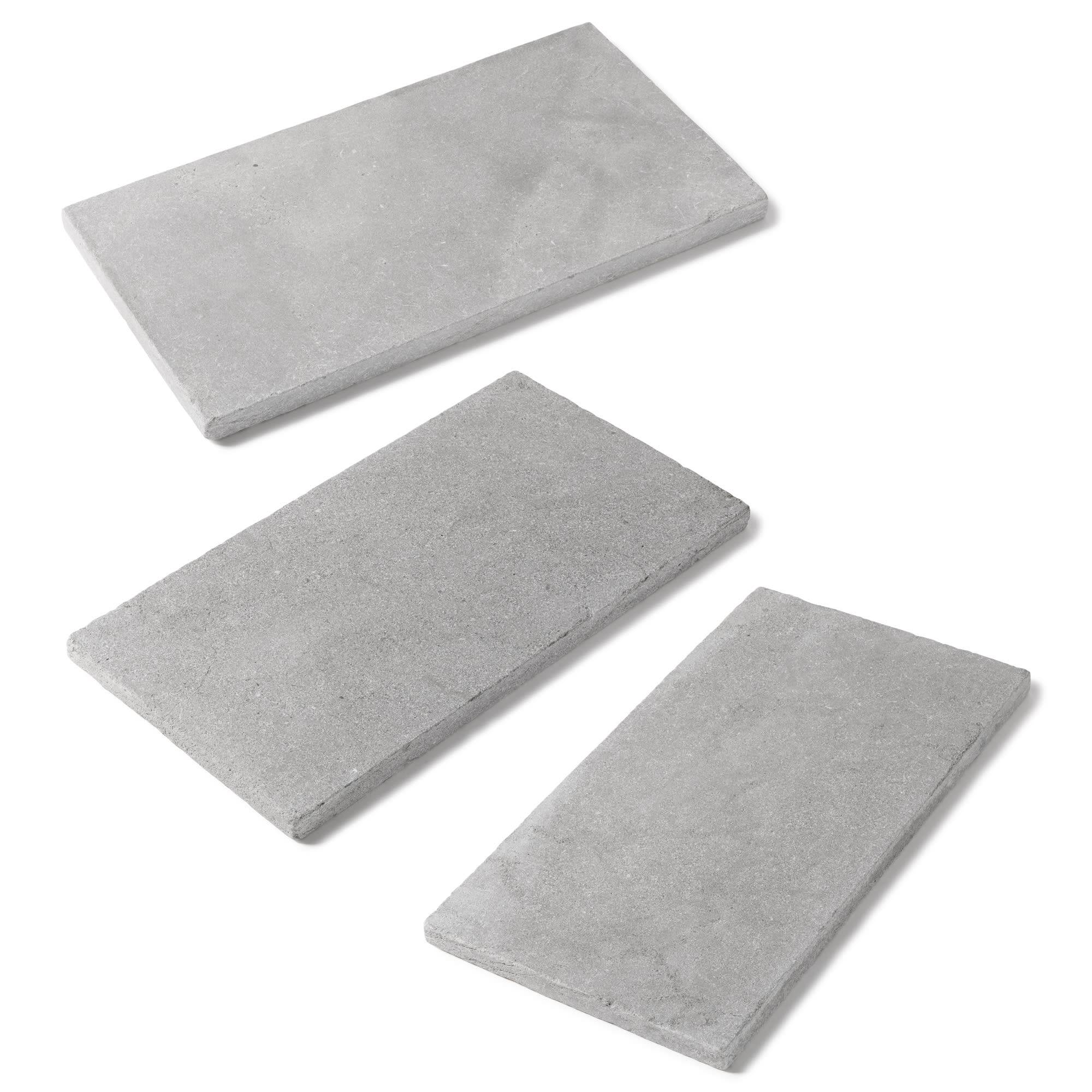 RO'MA Nature - Pas japonais Rectangle Pierre de l'Atlas Gris 61x33x3 cm (à l'unité) - RO'MA NATURE - Image 4