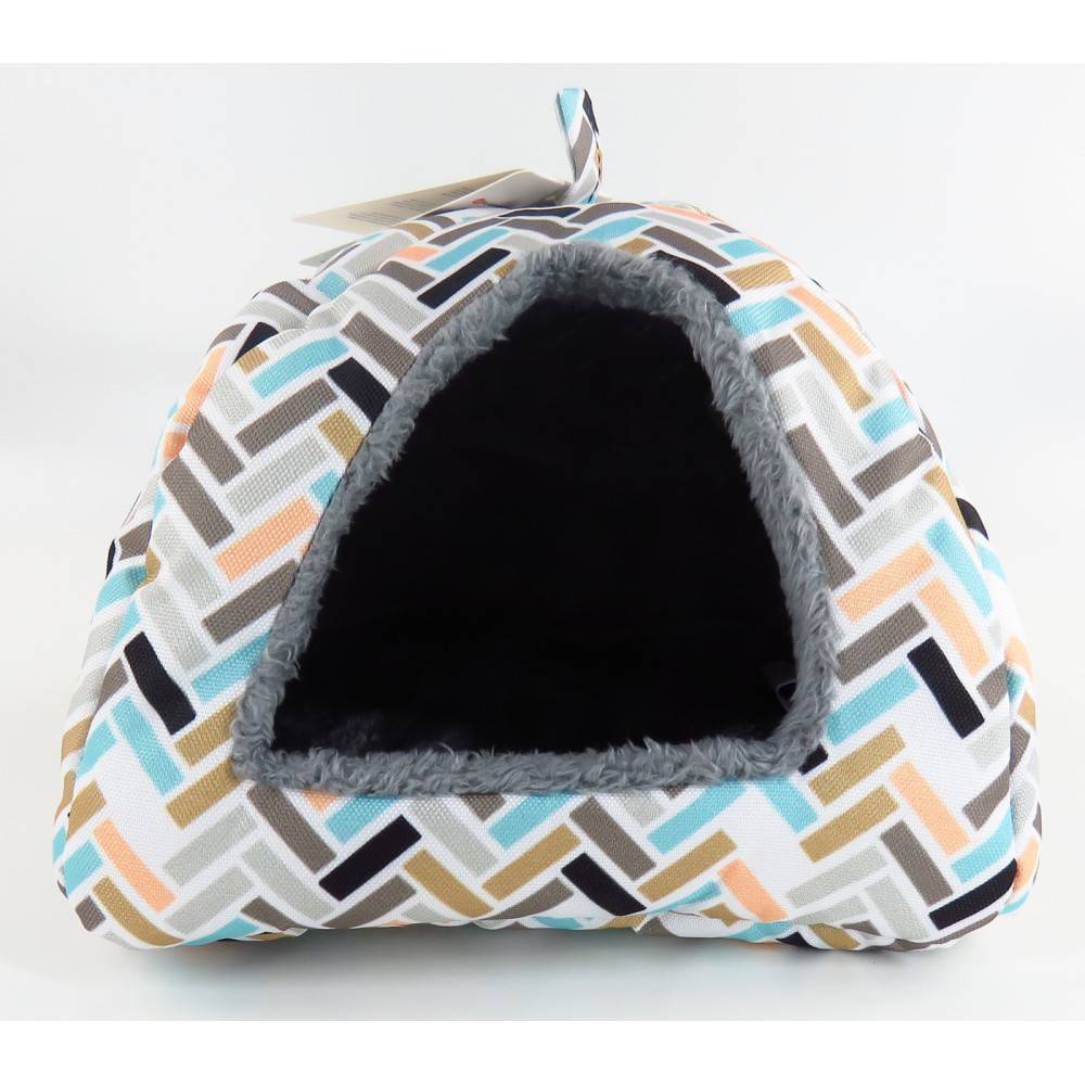 Panier Igloo CLAVIO  23 cm x 23 cm  x h 23 cm pour rongeur. - Image 4