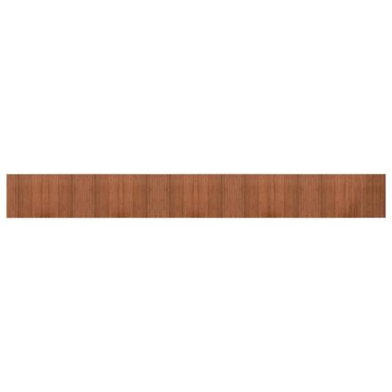 Tapis de Sol Extra Long en Bambou Lavable pour Couloir et Cuisine Marron 60x500 cm – ComfortXL Outdoor Living - Image 2