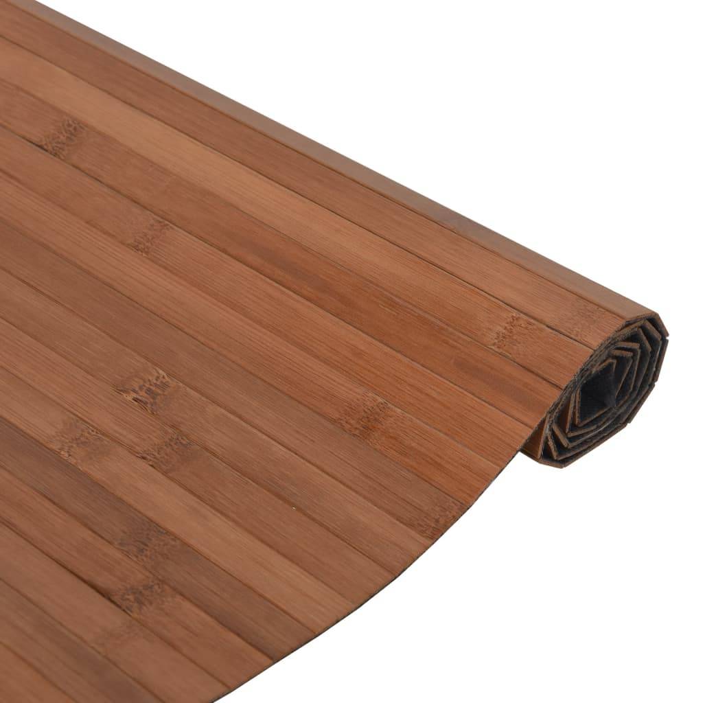 Tapis de Sol Extra Long en Bambou Lavable pour Couloir et Cuisine Marron 60x500 cm – ComfortXL Outdoor Living - Image 4