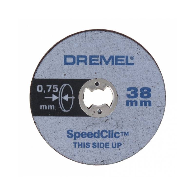 Disque à tronçonner mince pour métaux EZ SpeedClic 38mm DREMEL (x5) - Image 1