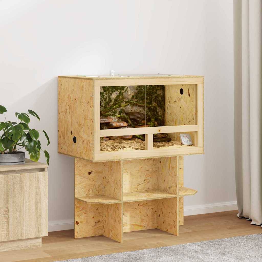 Vidaxl - Terrarium Marron 80 x 50 x 50 cm OSB vidaXL 876729 - Image 1
