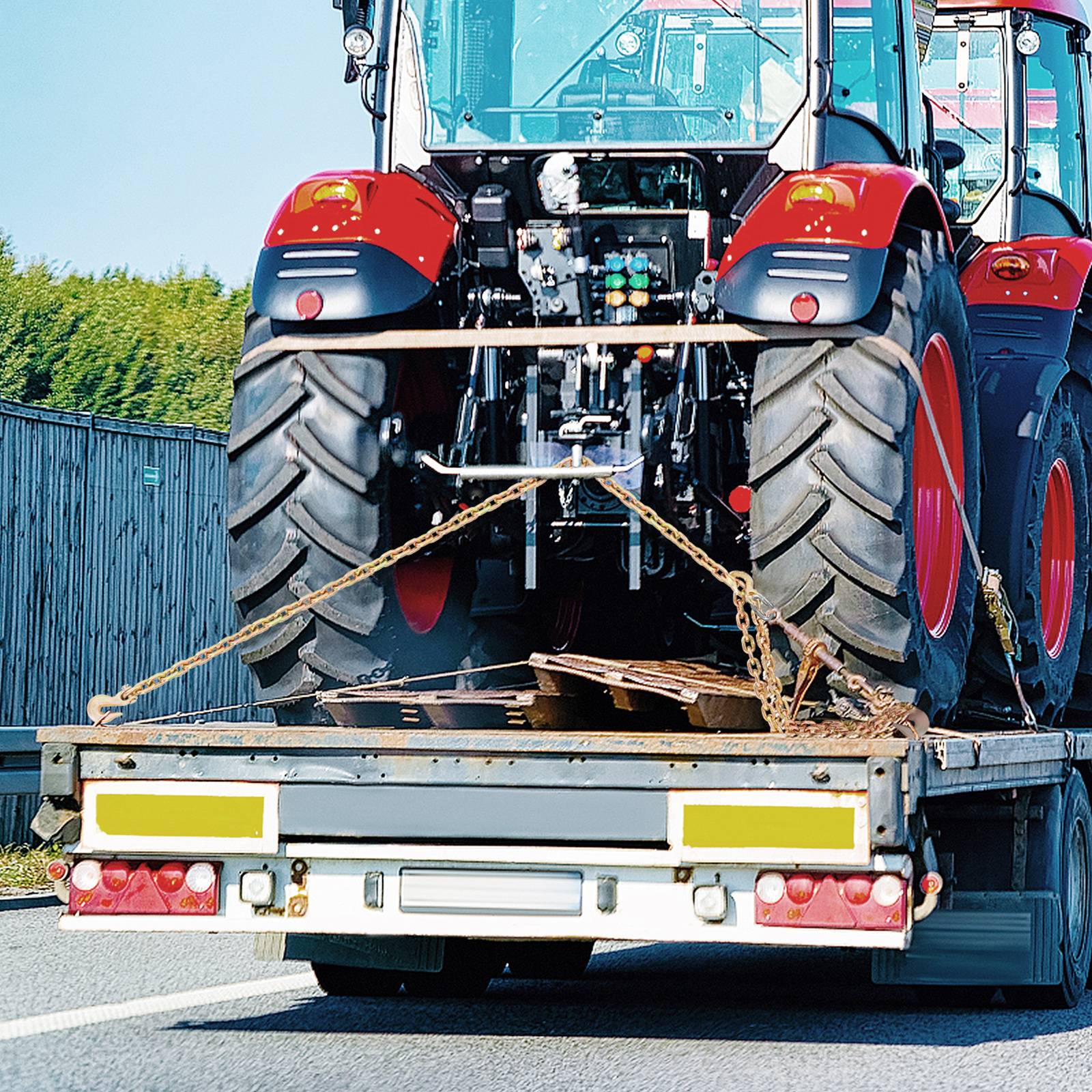Vevor - Chaine de remorquage G80 10 mm x 316 cm, galvanisée, capacité 3,22 t, pour transport, chantier et exploitation forestière. - Image 8