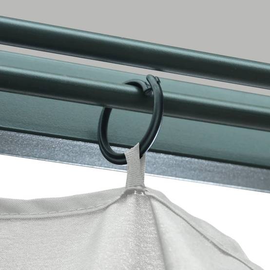 Tonnelle de Jardin Aluminium et Acier Toile Oxford avec Rideaux Inclus Crème 4x3 m – ComfortXL Outdoor Living - Image 10