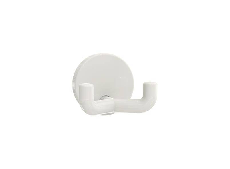 Crochet porte manteau HEWI nylon - Blanc pur - 477.90.025 - Image 1
