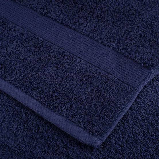 Nappe / serviette coton bleu 70 x 140 cm - Prolenta premium p327.2 - Image 6