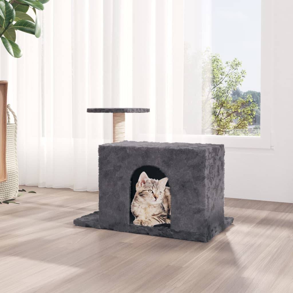 Vidaxl - Arbre à chat avec griffoir en sisal Gris foncé 51 cm vidaXL 171587 - Image 1