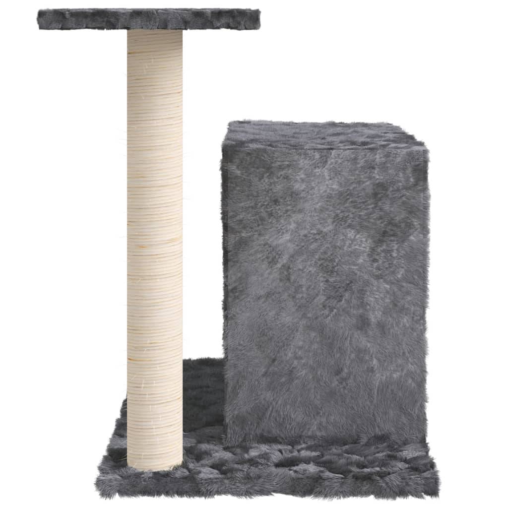 Vidaxl - Arbre à chat avec griffoir en sisal Gris foncé 51 cm vidaXL 171587 - Image 5