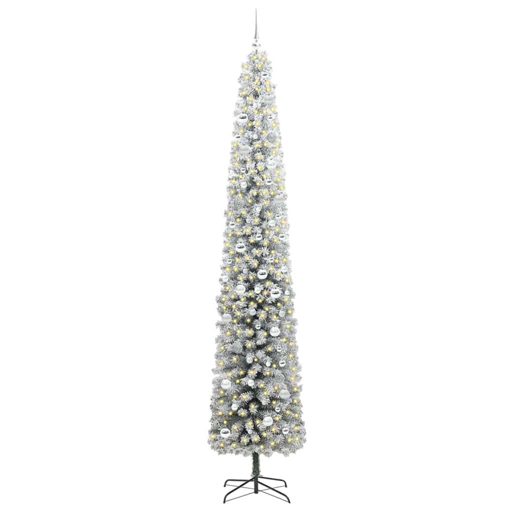 Vidaxl - Sapin de Noël artificiel Vert 270 cm PVC et acier et plastique vidaXL 3395058 - Image 4