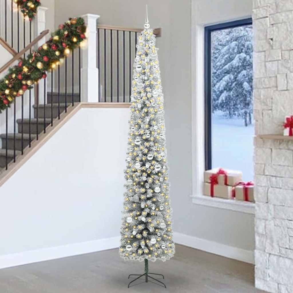 Vidaxl - Sapin de Noël artificiel Vert 270 cm PVC et acier et plastique vidaXL 3395058 - Image 1
