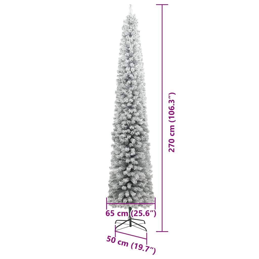 Vidaxl - Sapin de Noël artificiel Vert 270 cm PVC et acier et plastique vidaXL 3395058 - Image 3