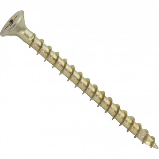 Spax - Lot de 75 vis acier tête fraisée pozidriv SPAX, Diam.5 mm x L.60 mm - Image 3