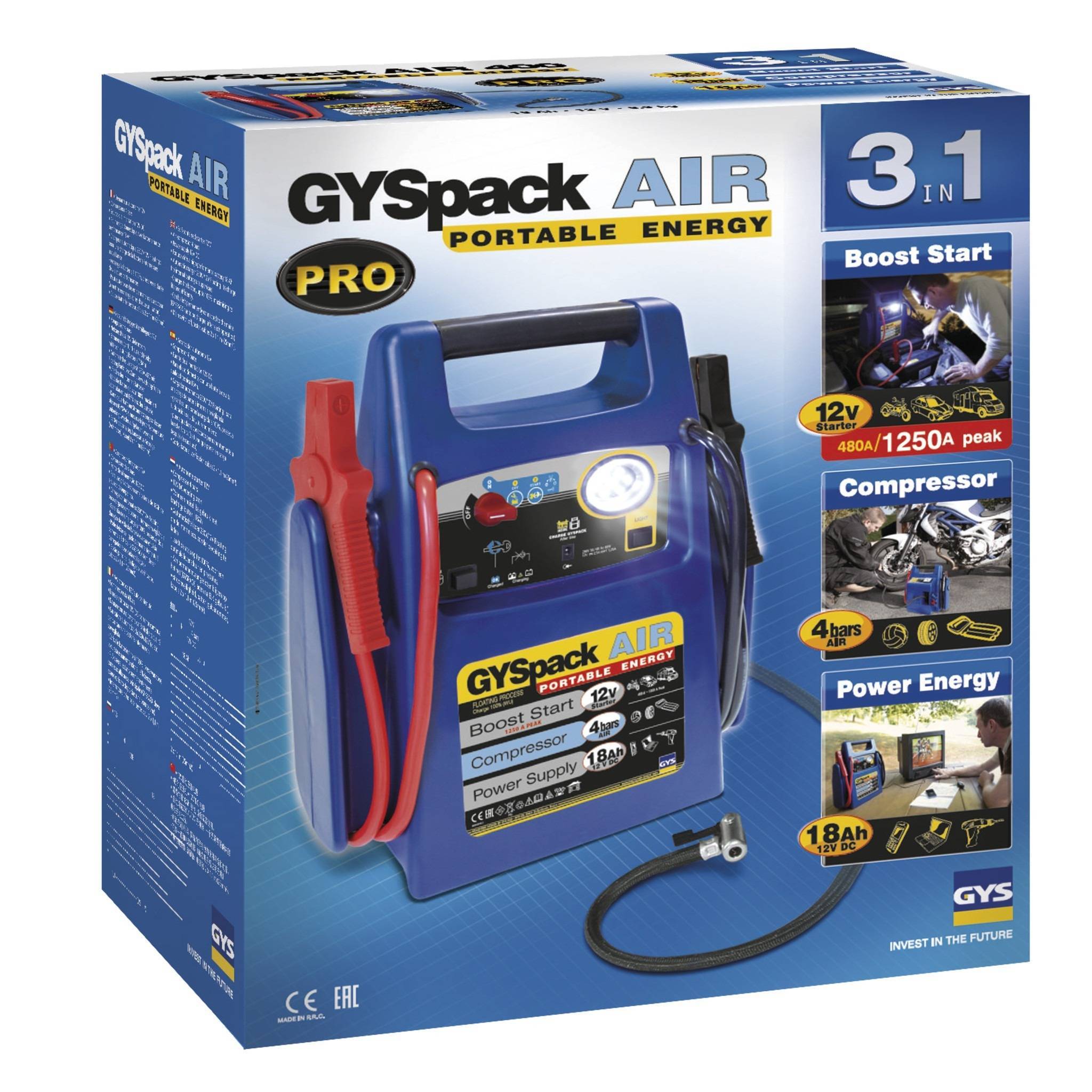 Démarreur Booster GYSPACK AIR - 026322 - GYS - Image 3