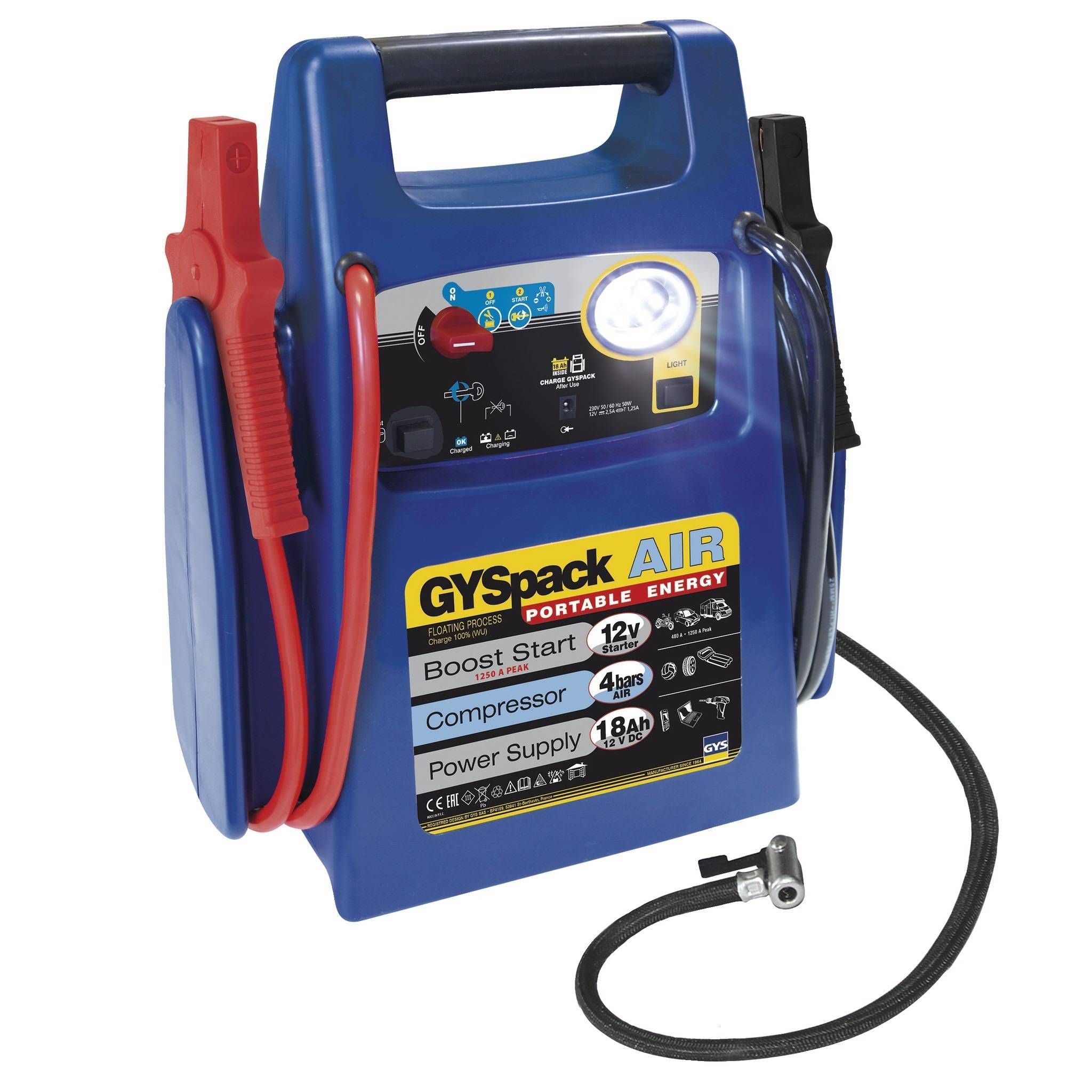 Démarreur Booster GYSPACK AIR - 026322 - GYS - Image 1