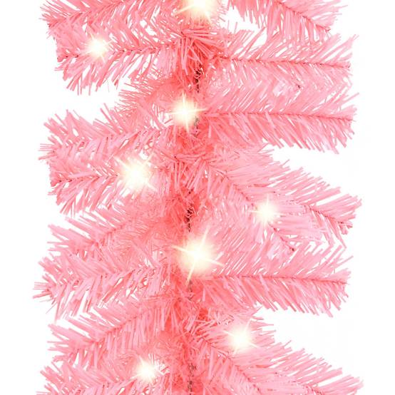Guirlande de Noël Lumineuse PVC Décoration Fêtes 150 LED Rose 10 m – ComfortXL Outdoor Living - Image 6