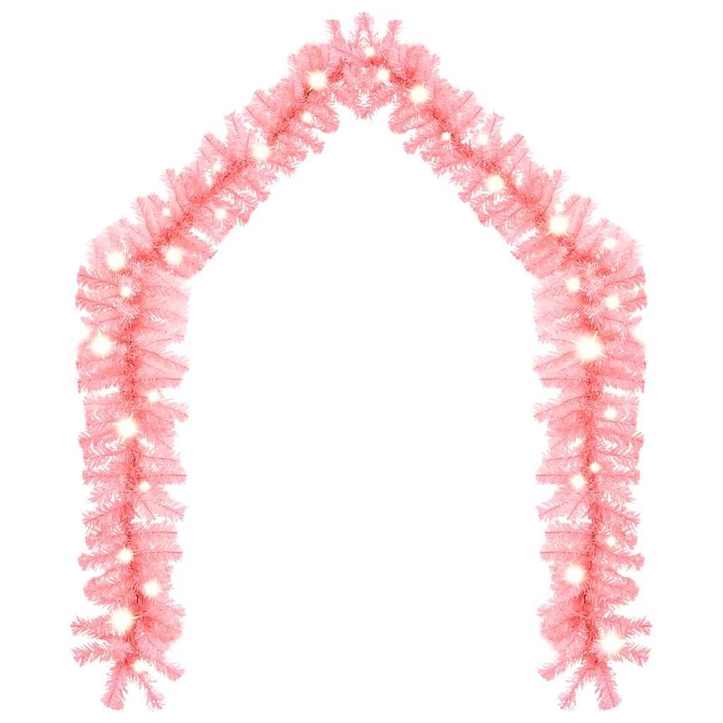 Guirlande de Noël Lumineuse PVC Décoration Fêtes 150 LED Rose 10 m – ComfortXL Outdoor Living - Image 3