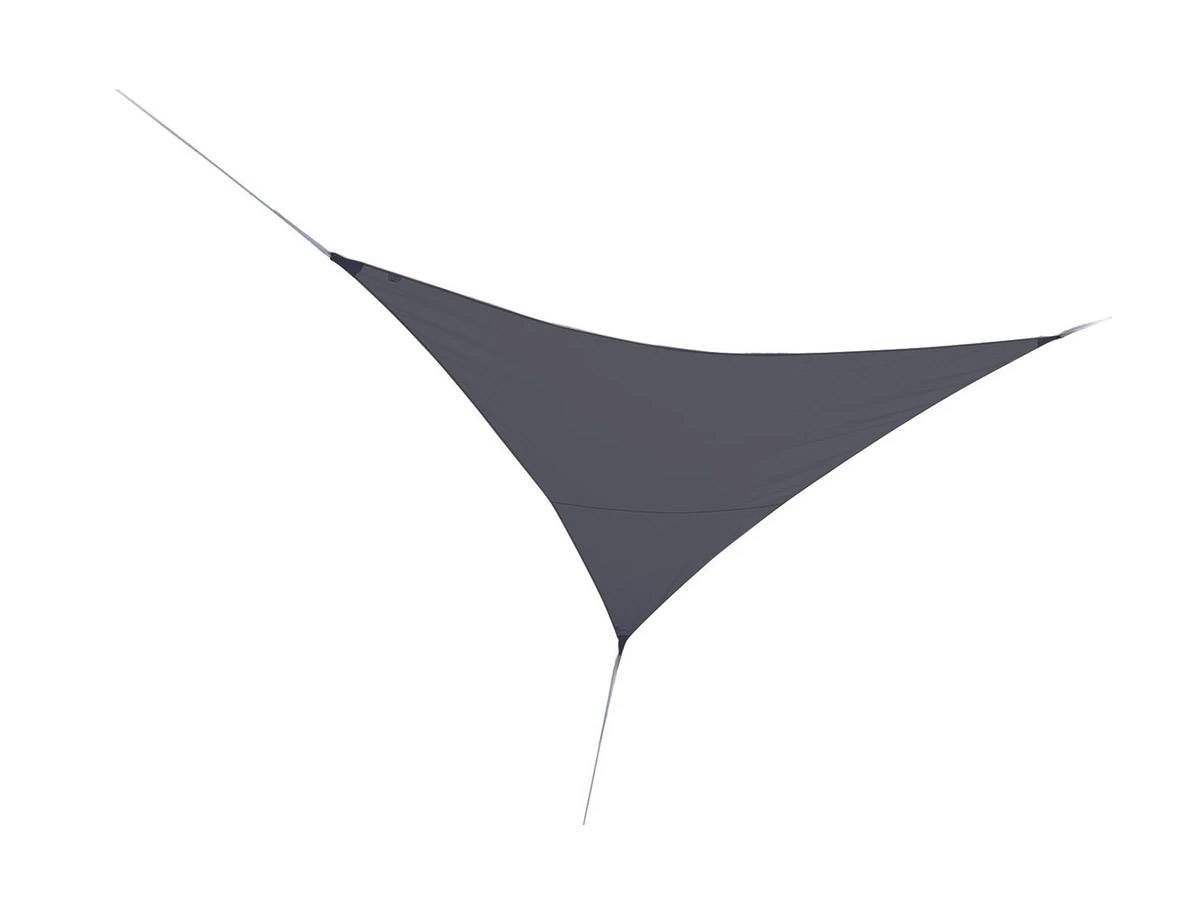 Voile d'ombrage triangulaire SERENITY 5 x 5 x 5 m - Ardoise - Jardiline - Image 2