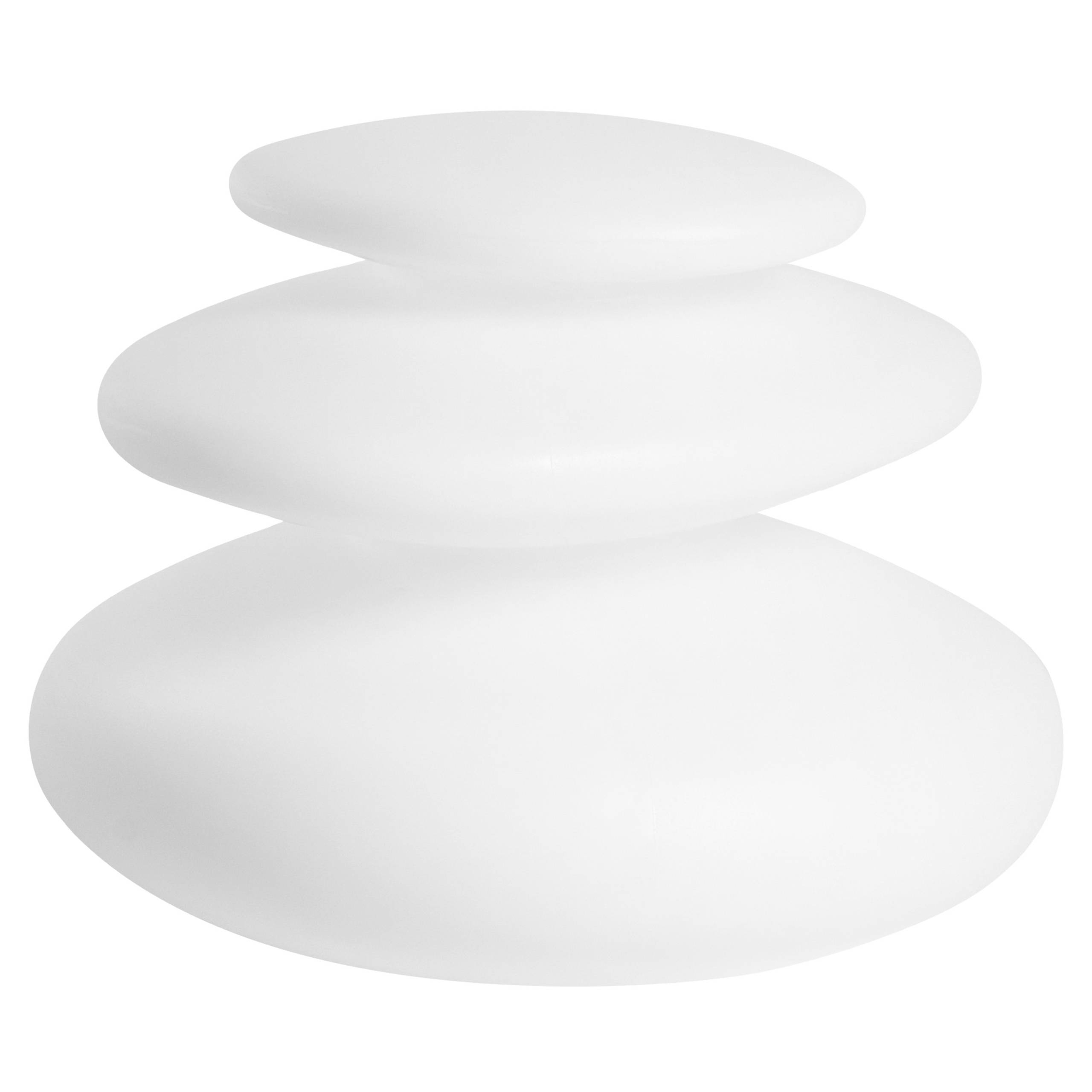 Beliani - Lampe de table d'extérieur Polypropylène Blanc GLENNS - Beliani - Image 2