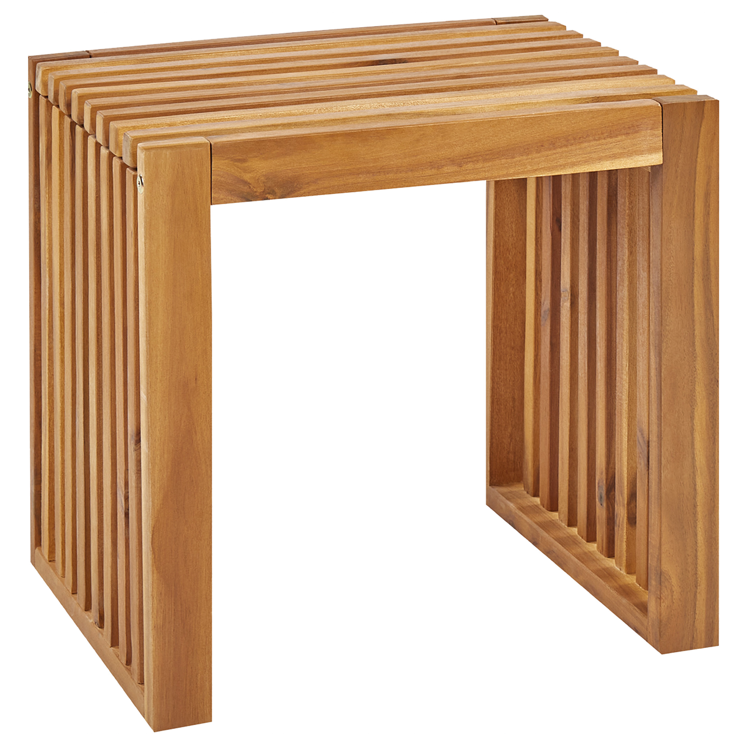 Beliani - Chaise de jardin Acacia Marron BELLANO - 45x35x43- Beliani - Image 2
