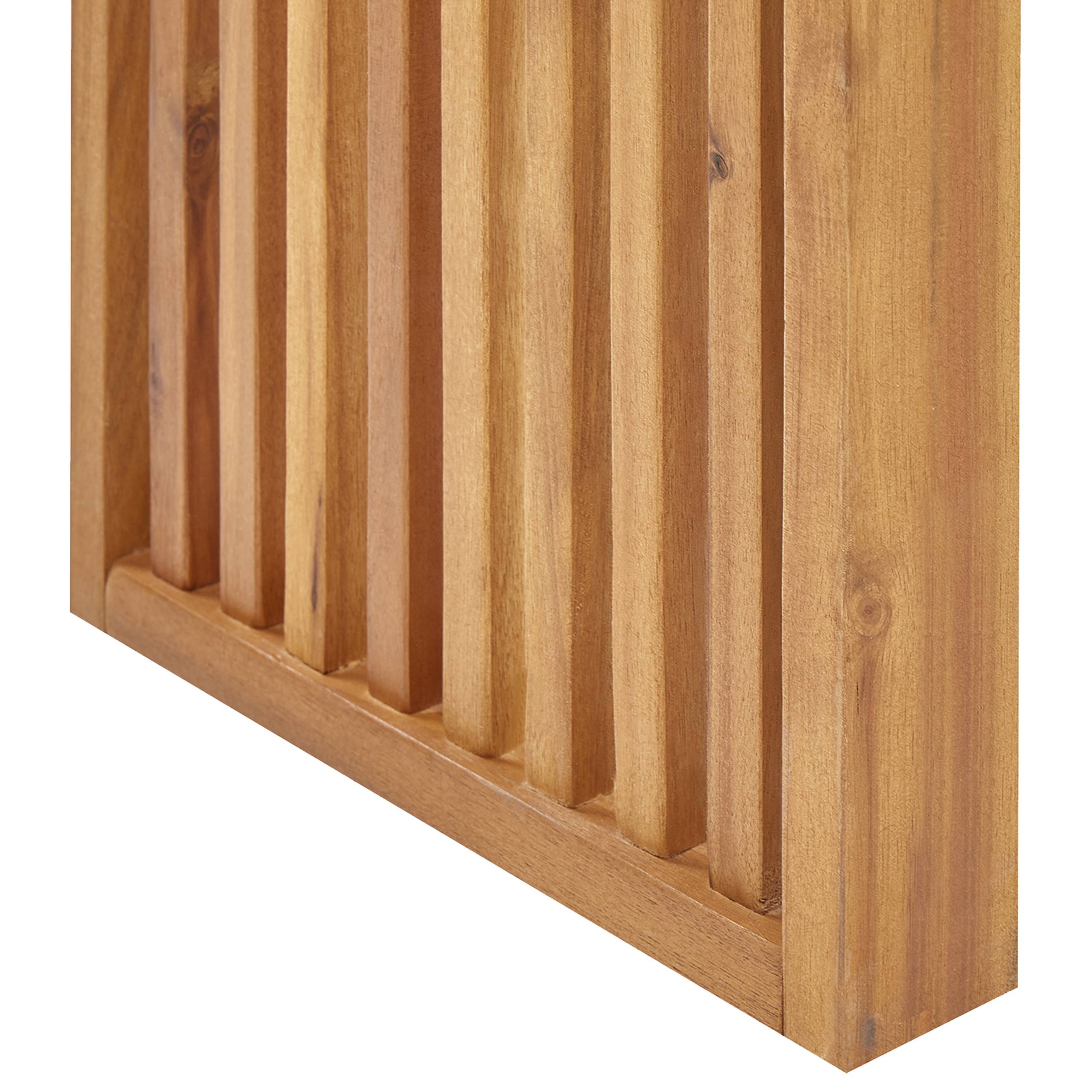 Beliani - Chaise de jardin Acacia Marron BELLANO - 45x35x43- Beliani - Image 5