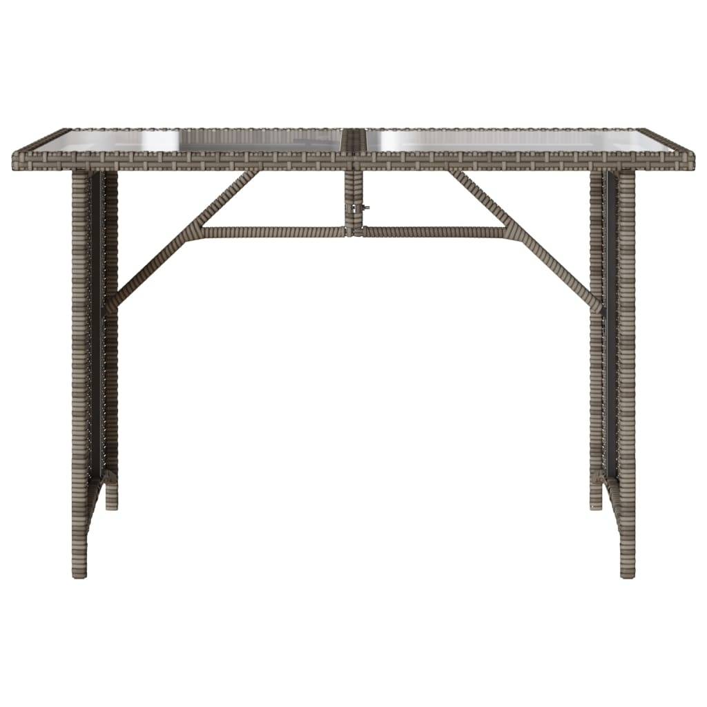 Vidaxl - Ensemble à manger de jardin et coussins 2 pcs-Salons de jardin gris rotin 570075 - Image 6
