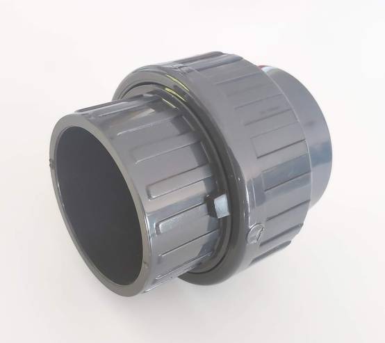 Pvc Piesa Racord Racord Union 3 pièces ø 63 mm intérieur à coller des 2 côtés PVC ...