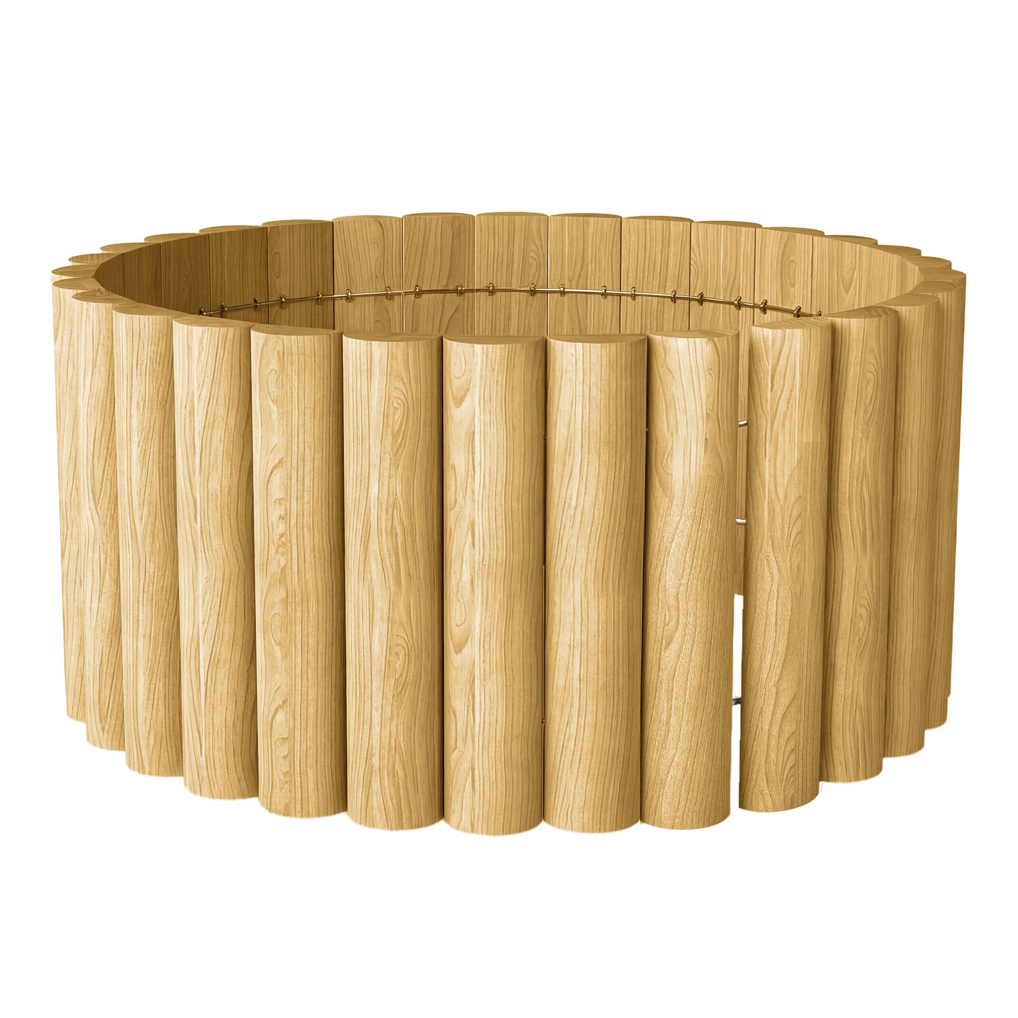 Clôture de jardin en bois, 176 cm x 30 cm, panneaux de clôture, barrière anti-chiens pour jardin, parterres de fleurs, barrière pour animaux - Image 2