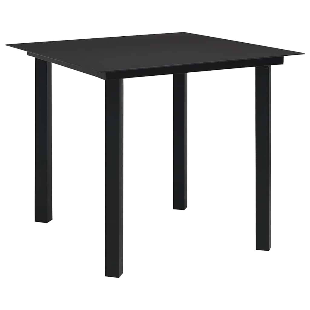 Vidaxl - Ensemble à manger d'extérieur 3 pcs-Salons de jardin Rotin PVC Noir 844592 - Image 3